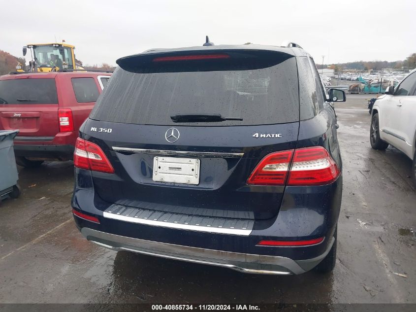 2014 Mercedes-Benz Ml 350 4Matic VIN: 4JGDA5HB6EA273569 Lot: 40855734