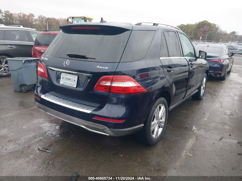 VIN 4JGDA5HB6EA273569 2014 Mercedes-Benz ML 350, 4M... no.4