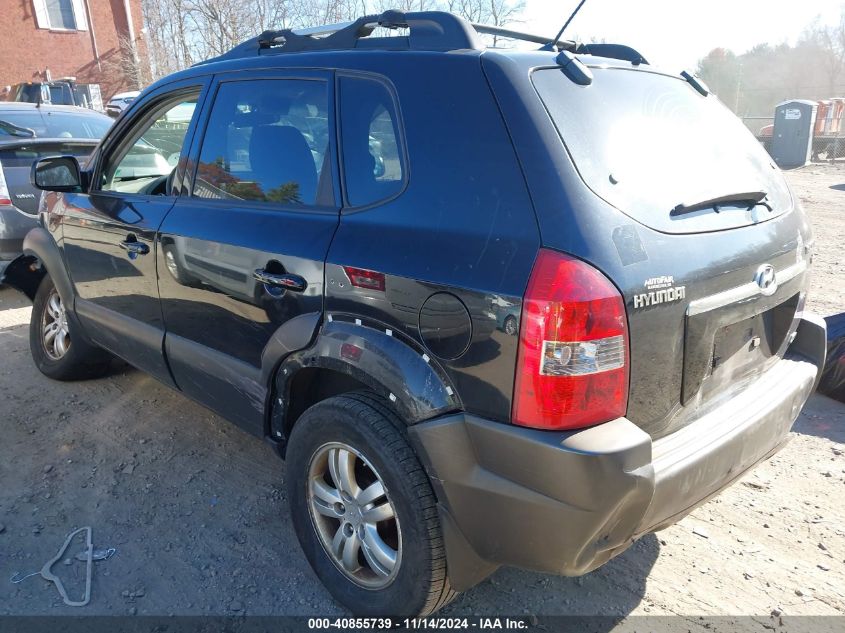 2007 Hyundai Tucson Limited/Se VIN: KM8JN72D27U668069 Lot: 40855739