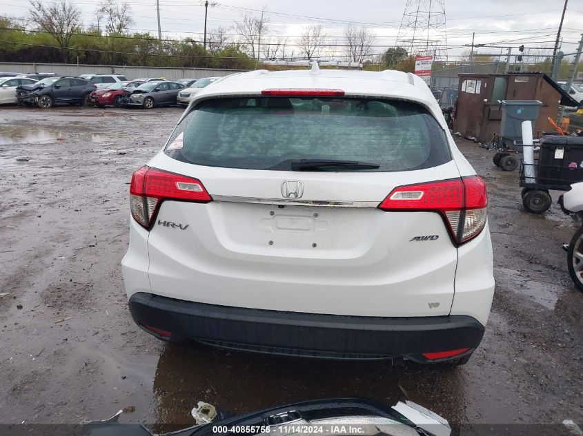 2021 Honda Hr-V Awd Lx VIN: 3CZRU6H31MM731790 Lot: 40855755