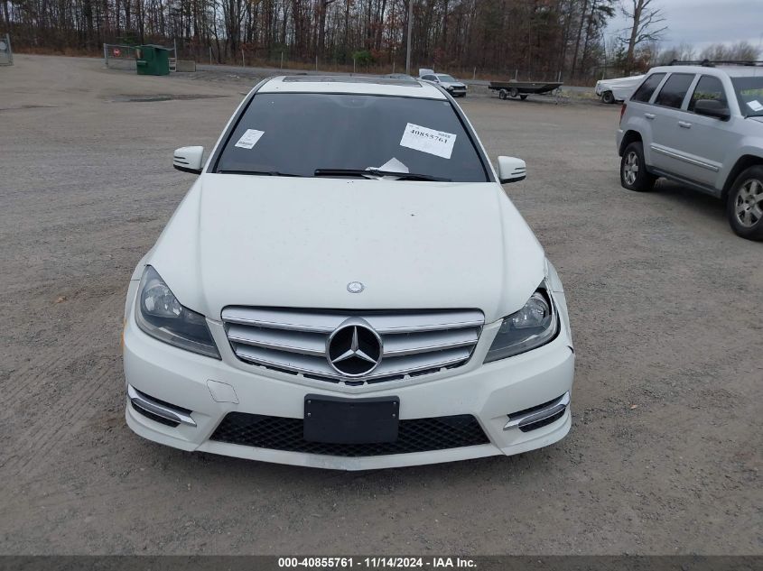 2012 Mercedes-Benz C 300 Luxury 4Matic/Sport 4Matic VIN: WDDGF8BB6CA704427 Lot: 40855761