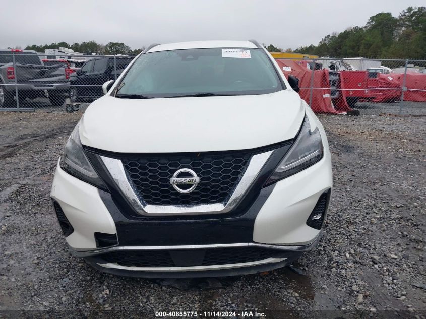 2021 Nissan Murano Sv VIN: 5N1AZ2BJ2MC141048 Lot: 40855775