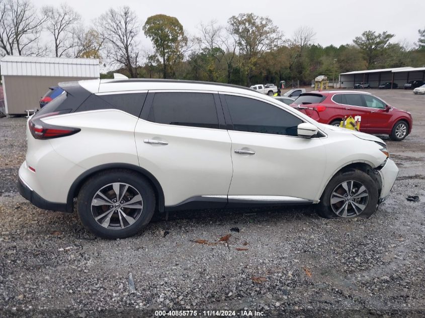 2021 Nissan Murano Sv VIN: 5N1AZ2BJ2MC141048 Lot: 40855775