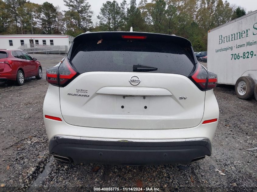 2021 Nissan Murano Sv VIN: 5N1AZ2BJ2MC141048 Lot: 40855775