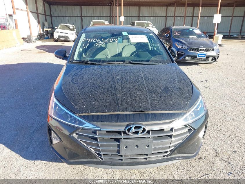 2019 HYUNDAI ELANTRA SEL - 5NPD84LF0KH404441