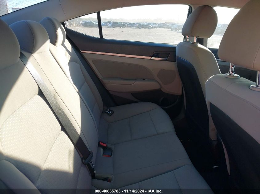 2019 HYUNDAI ELANTRA SEL - 5NPD84LF0KH404441