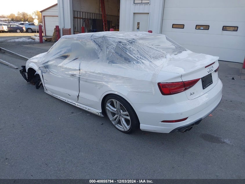 Vin: wau5ulff5j1084462, lot: 41345416, audi a3 2.0t premium 20183