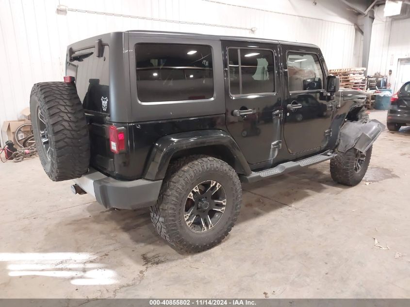 2011 Jeep Wrangler Unlimited Sahara VIN: 1J4BA5H17BL633574 Lot: 40855802