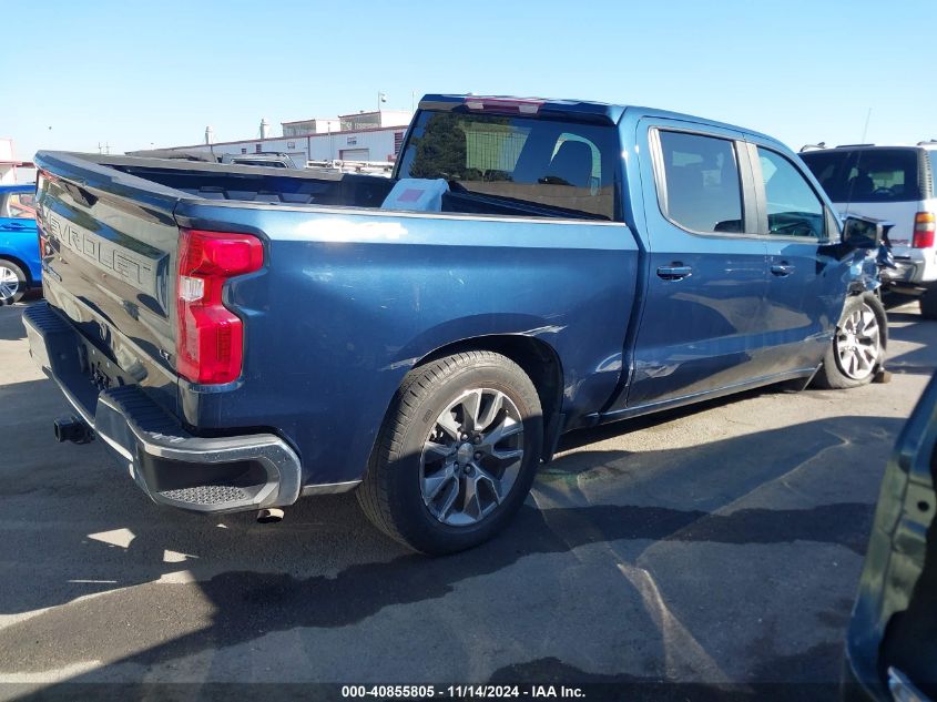 2022 Chevrolet Silverado 1500 Ltd 4Wd Short Bed Lt With 2Fl VIN: 1GCPYJEK8NZ234414 Lot: 40855805