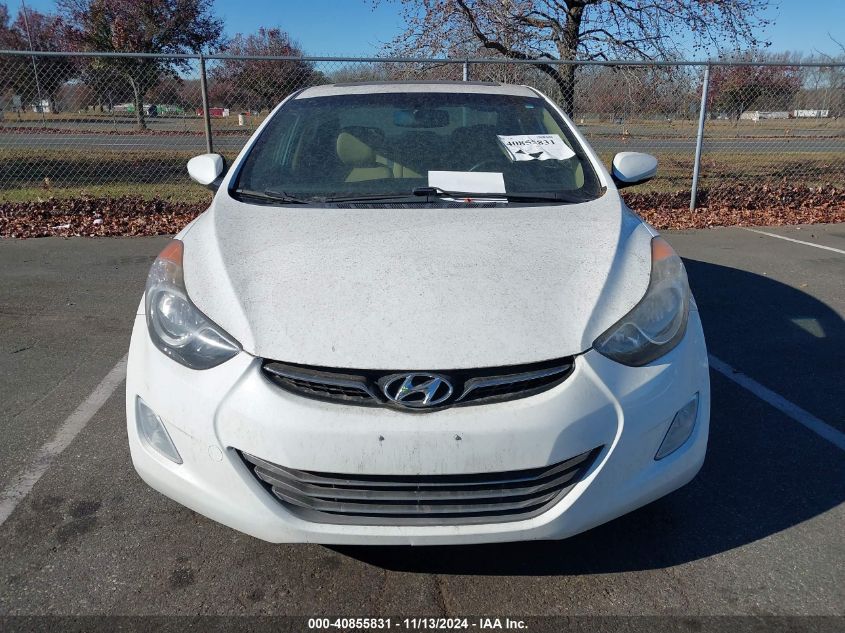 2013 Hyundai Elantra Limited VIN: 5NPDH4AEXDH229807 Lot: 40855831