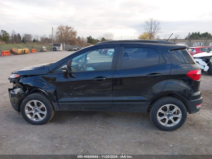 2022 Ford Ecosport Se VIN: MAJ6S3GL0NC462799 Lot: 40855844