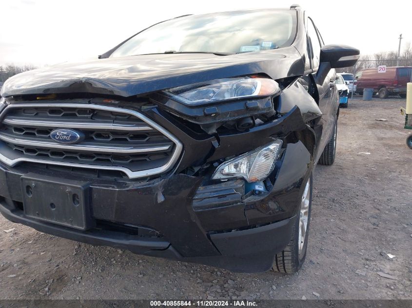 2022 Ford Ecosport Se VIN: MAJ6S3GL0NC462799 Lot: 40855844