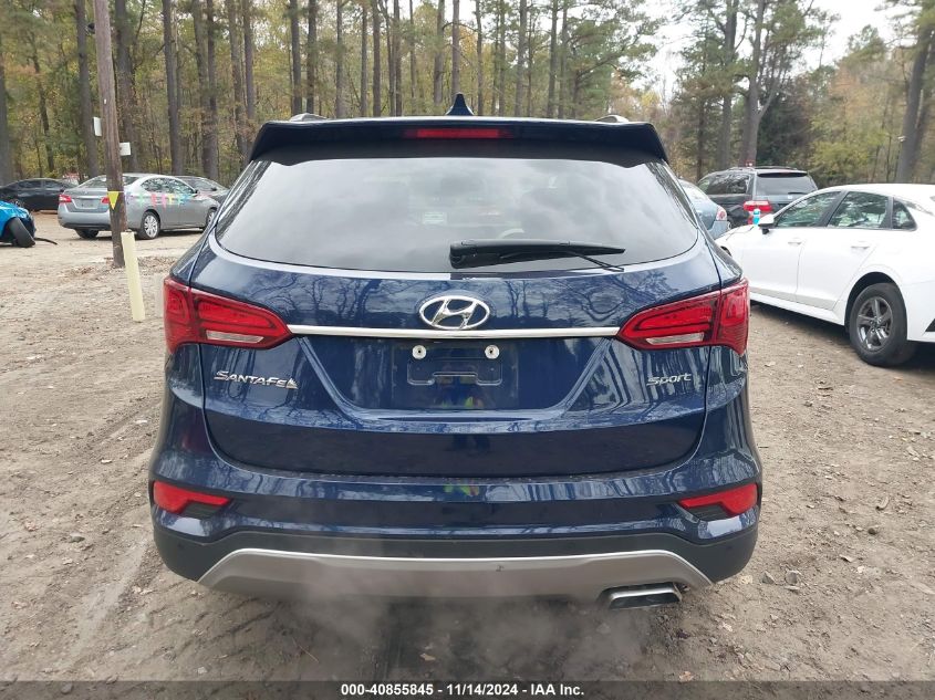 2018 Hyundai Santa Fe Sport 2.4L VIN: 5XYZU3LB5JG535802 Lot: 40855845