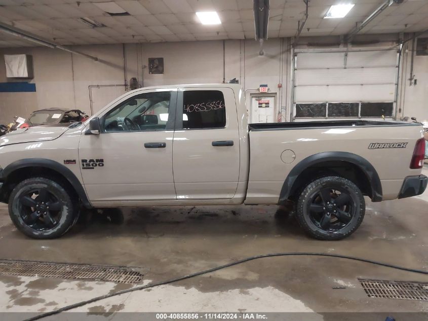 2019 Ram 1500 Classic Warlock 4X4 6'4 Box VIN: 1C6RR7GTXKS718000 Lot: 40855856