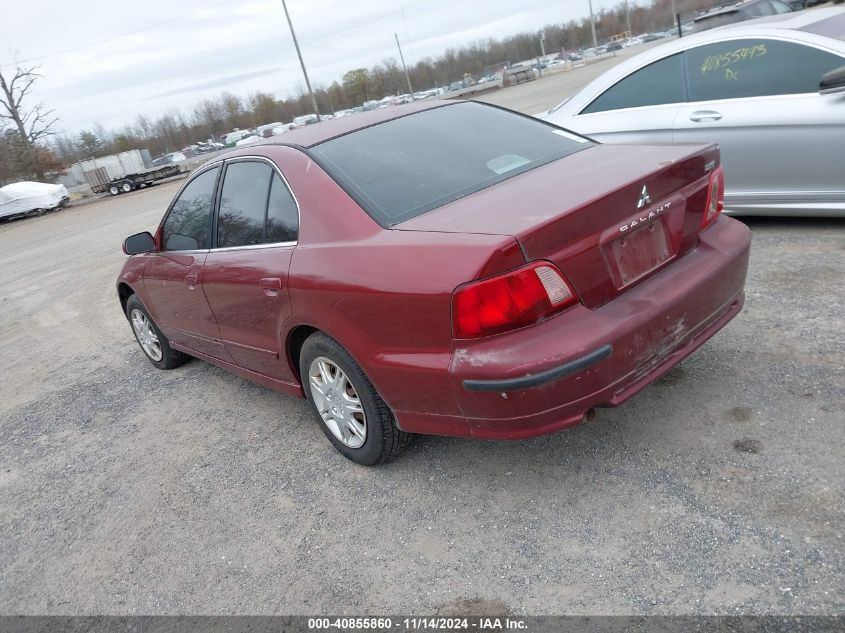 2003 Mitsubishi Galant Es/Ls VIN: 4A3AA46G03E218182 Lot: 40855860