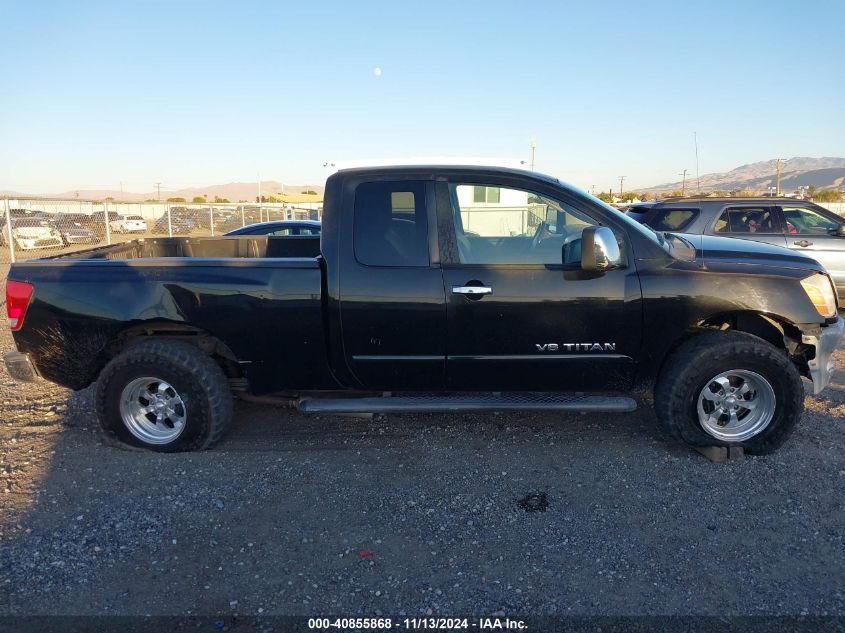 2005 Nissan Titan Se VIN: 1N6AA06B55N512631 Lot: 40855868