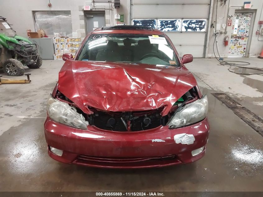 2005 Toyota Camry Se V6 VIN: 4T1BA32K35U509890 Lot: 40855869