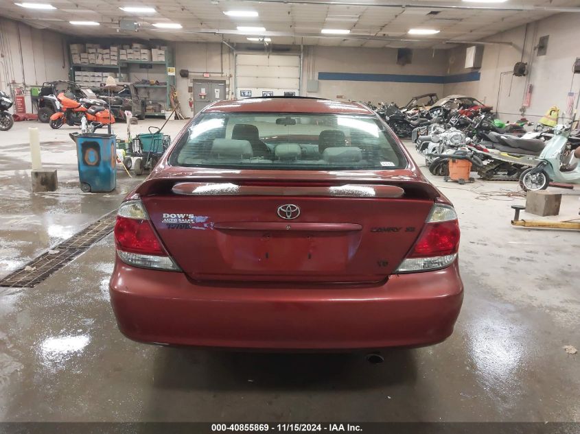 2005 Toyota Camry Se V6 VIN: 4T1BA32K35U509890 Lot: 40855869