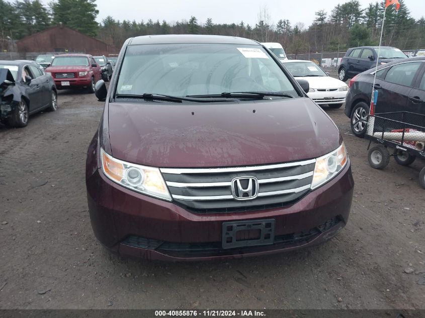 2013 Honda Odyssey Ex-L VIN: 5FNRL5H60DB057312 Lot: 40855876