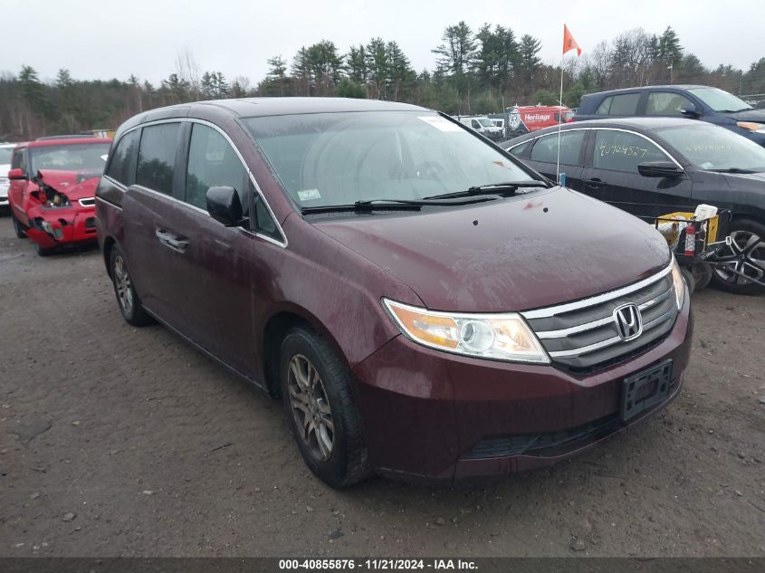 2013 Honda Odyssey Ex-L VIN: 5FNRL5H60DB057312 Lot: 40855876