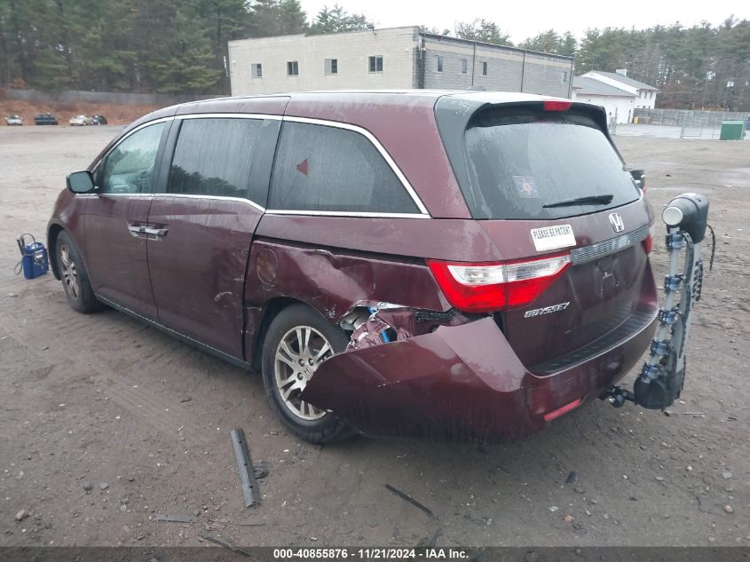 2013 Honda Odyssey Ex-L VIN: 5FNRL5H60DB057312 Lot: 40855876