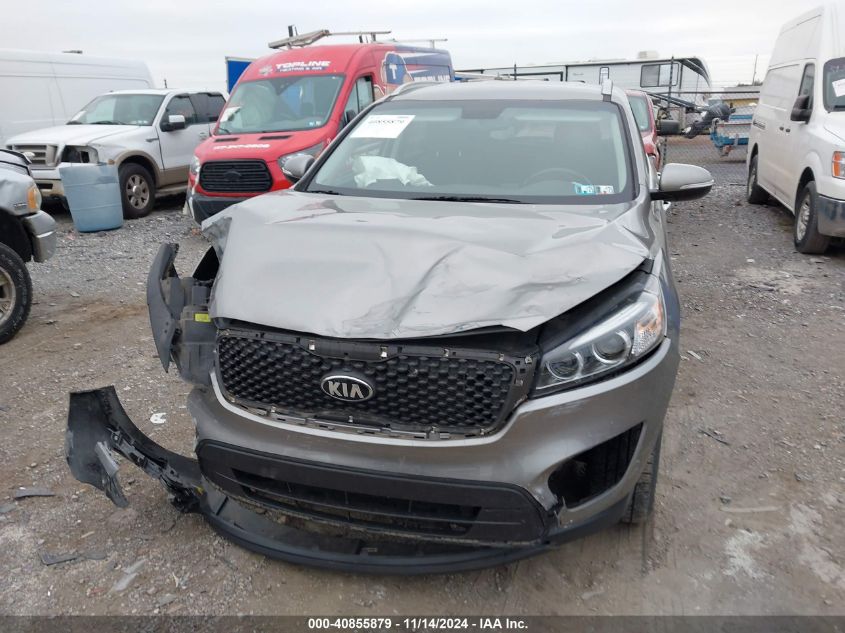 2016 Kia Sorento 2.4L Lx VIN: 5XYPGDA39GG053259 Lot: 40855879