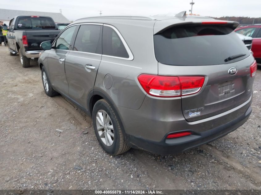 2016 Kia Sorento 2.4L Lx VIN: 5XYPGDA39GG053259 Lot: 40855879