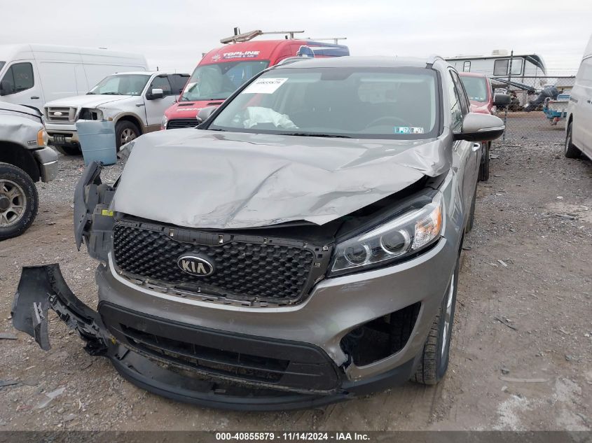 2016 Kia Sorento 2.4L Lx VIN: 5XYPGDA39GG053259 Lot: 40855879