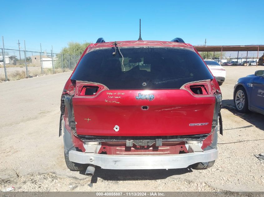 2016 Jeep Cherokee Sport VIN: 1C4PJLAB3GW362599 Lot: 40855887