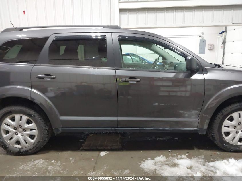 2016 Dodge Journey Se VIN: 3C4PDDAG9GT163832 Lot: 40855892