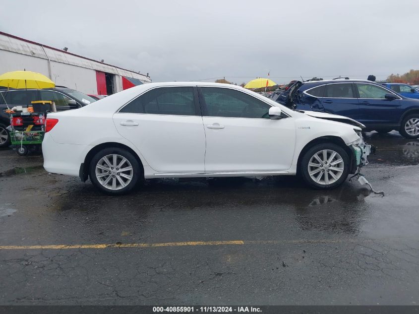 2012 Toyota Camry Hybrid Xle VIN: 4T1BD1FK6CU023013 Lot: 40855901