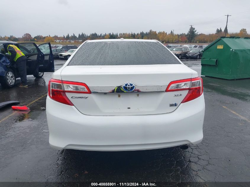 2012 TOYOTA CAMRY HYBRID VIN: 4T1BD1FK6CU023013