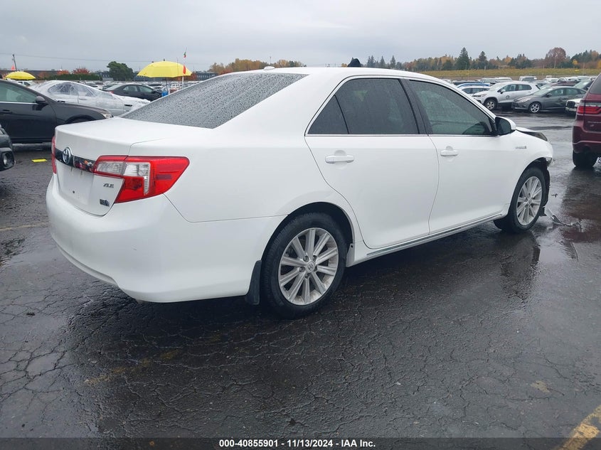 2012 TOYOTA CAMRY HYBRID VIN: 4T1BD1FK6CU023013