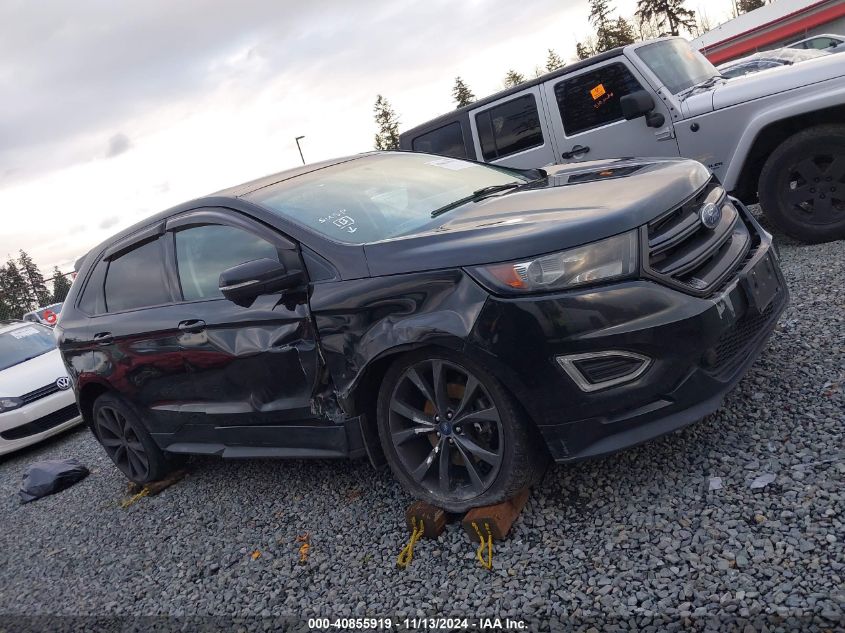 2015 Ford Edge Sport VIN: 2FMTK4AP1FBB93336 Lot: 40855919