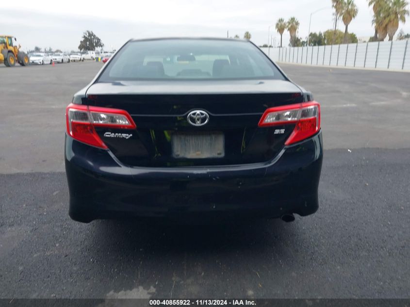 2013 Toyota Camry Se VIN: 4T1BF1FK3DU688642 Lot: 40855922