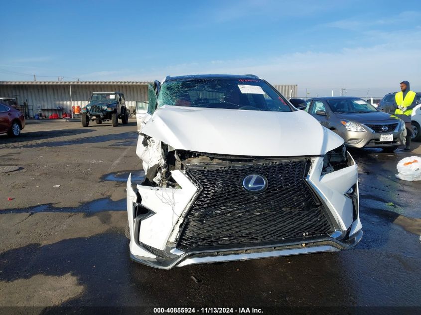 2017 Lexus Rx 450H F Sport VIN: 2T2BGMCA5HC020354 Lot: 40855924