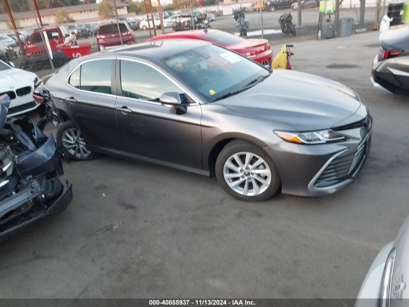 2021 Toyota Camry Le VIN: 4T1R11AK2MU496505 Lot: 40855937