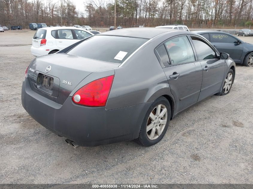 2004 Nissan Maxima 3.5 Sl VIN: 1N4BA41EX4C909624 Lot: 40855938