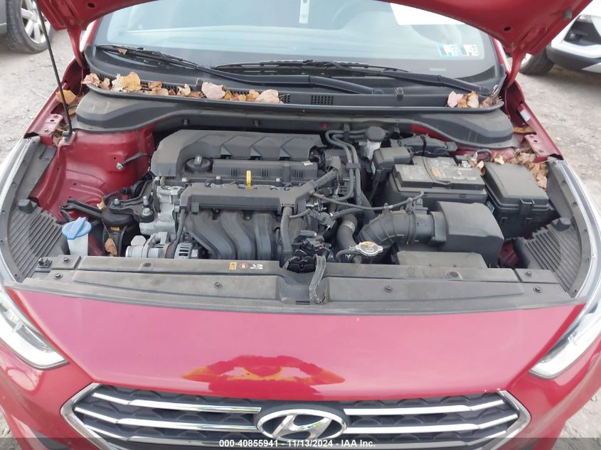 2021 Hyundai Accent Se VIN: 3KPC24A68ME152123 Lot: 40855941