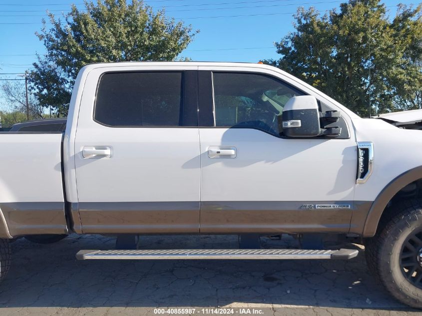 2017 Ford F-250 Lariat VIN: 1FT7W2BT0HED91472 Lot: 40855987