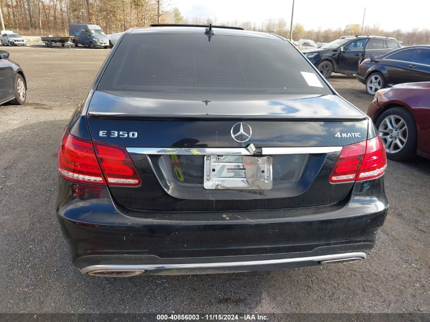 2014 Mercedes-Benz E 350 4Matic VIN: WDDHF8JB6EA922649 Lot: 40856003