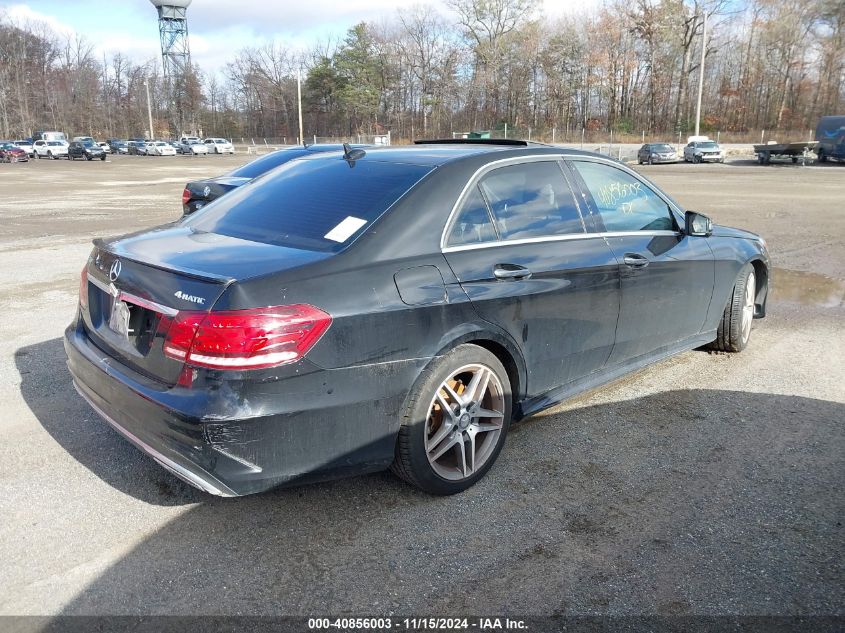 2014 Mercedes-Benz E 350 4Matic VIN: WDDHF8JB6EA922649 Lot: 40856003