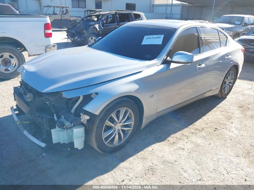 VIN JN1BV7AP5EM676431 2014 Infiniti Q50, Premium no.2