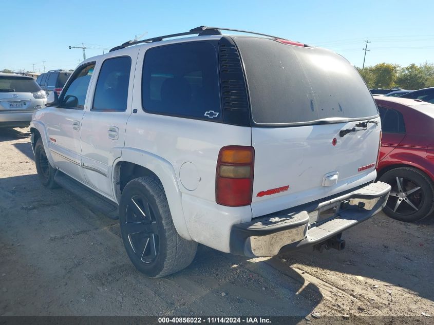 2003 Chevrolet Tahoe Lt VIN: 1GNEC13Z33R232614 Lot: 40856022