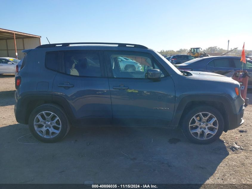 2017 Jeep Renegade Latitude Fwd VIN: ZACCJABB8HPG41398 Lot: 40856035