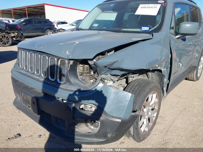 2017 JEEP RENEGADE LATITUDE FWD - ZACCJABB8HPG41398