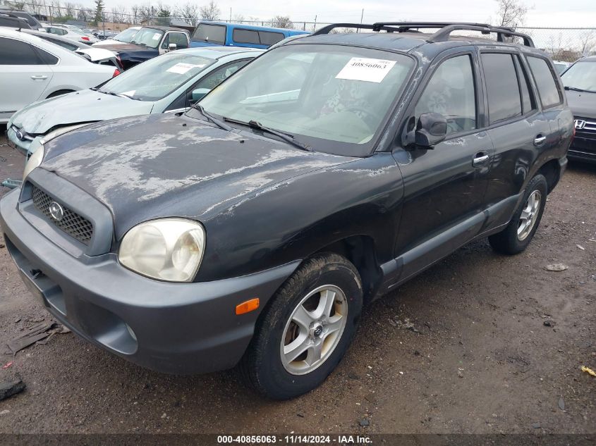 2004 Hyundai Santa Fe Gls/Lx VIN: KM8SC13E04U691246 Lot: 40856063