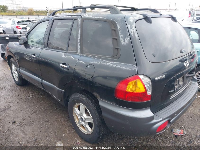 2004 Hyundai Santa Fe Gls/Lx VIN: KM8SC13E04U691246 Lot: 40856063