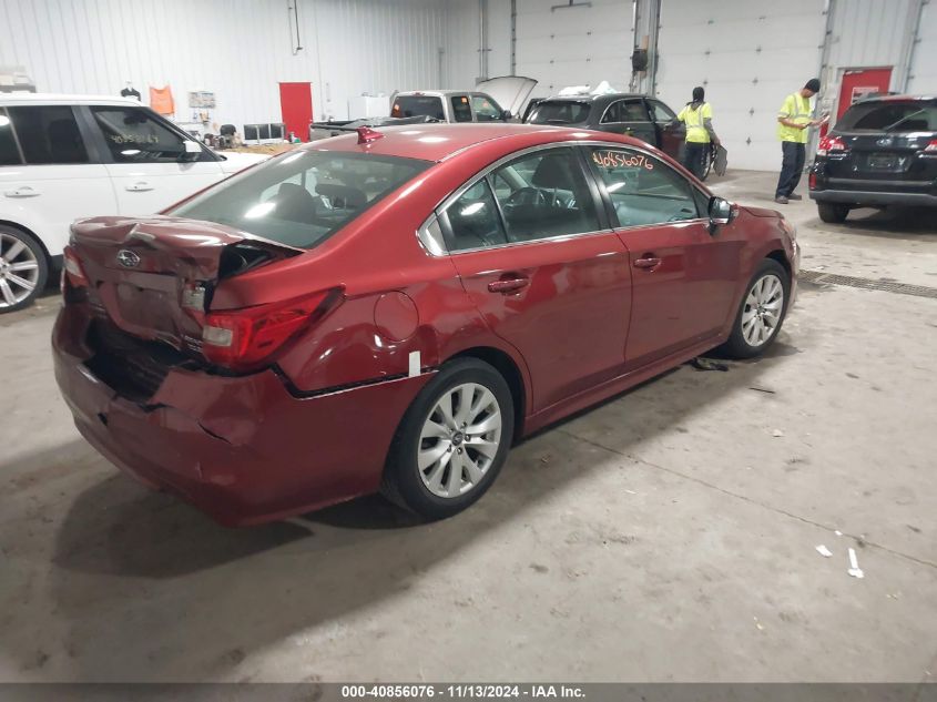 2017 Subaru Legacy 2.5I Premium VIN: 4S3BNAF69H3053317 Lot: 40856076