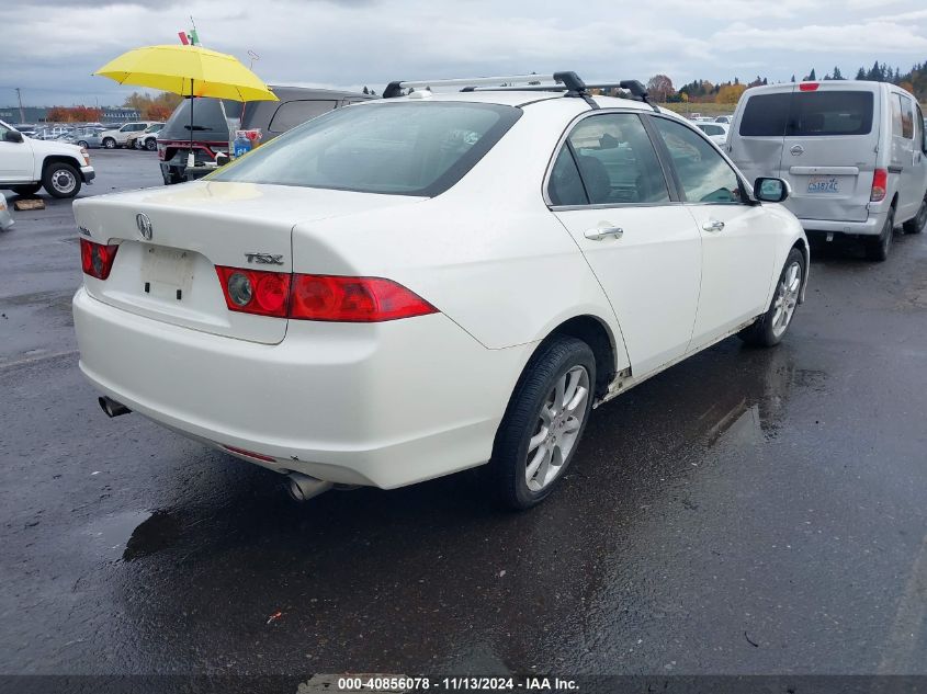 2007 Acura Tsx VIN: JH4CL96987C022253 Lot: 40856078